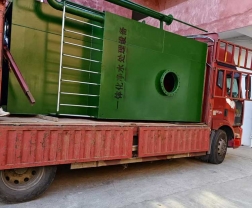 一體化淨水設備裝車發往永州