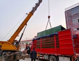 一體化淨水設備裝車圖片